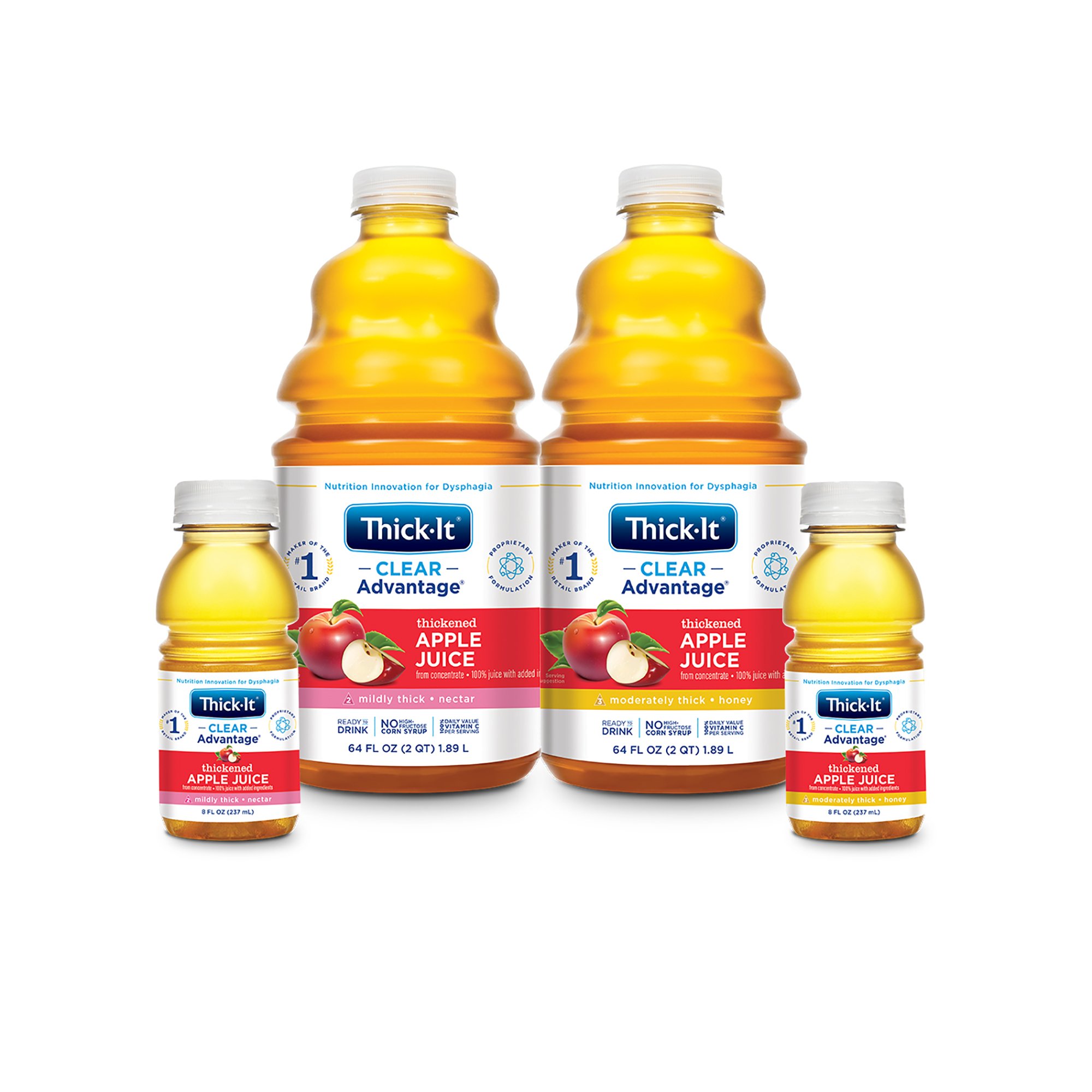 Kent Precision Foods - B457-L9044 Thick-It® Clear Advantage® Honey Consistency Apple Thickened Beverage
