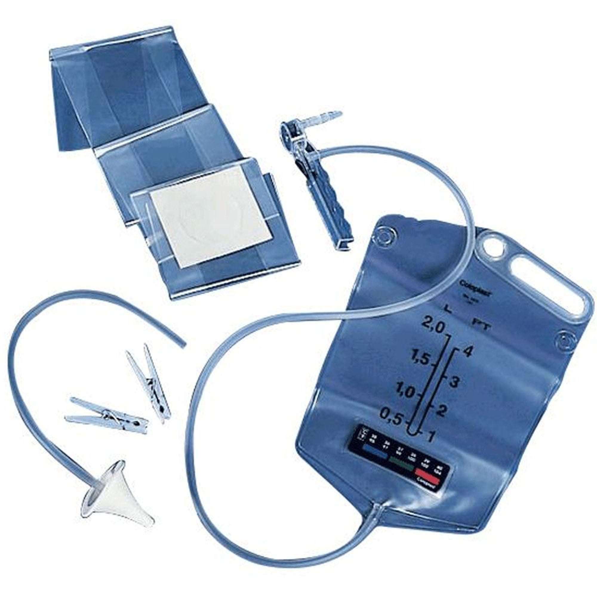 Coloplast - 1500 Coloplast Conveen Security+ Extra Large Leg Bag/Bedside Drainage Bag