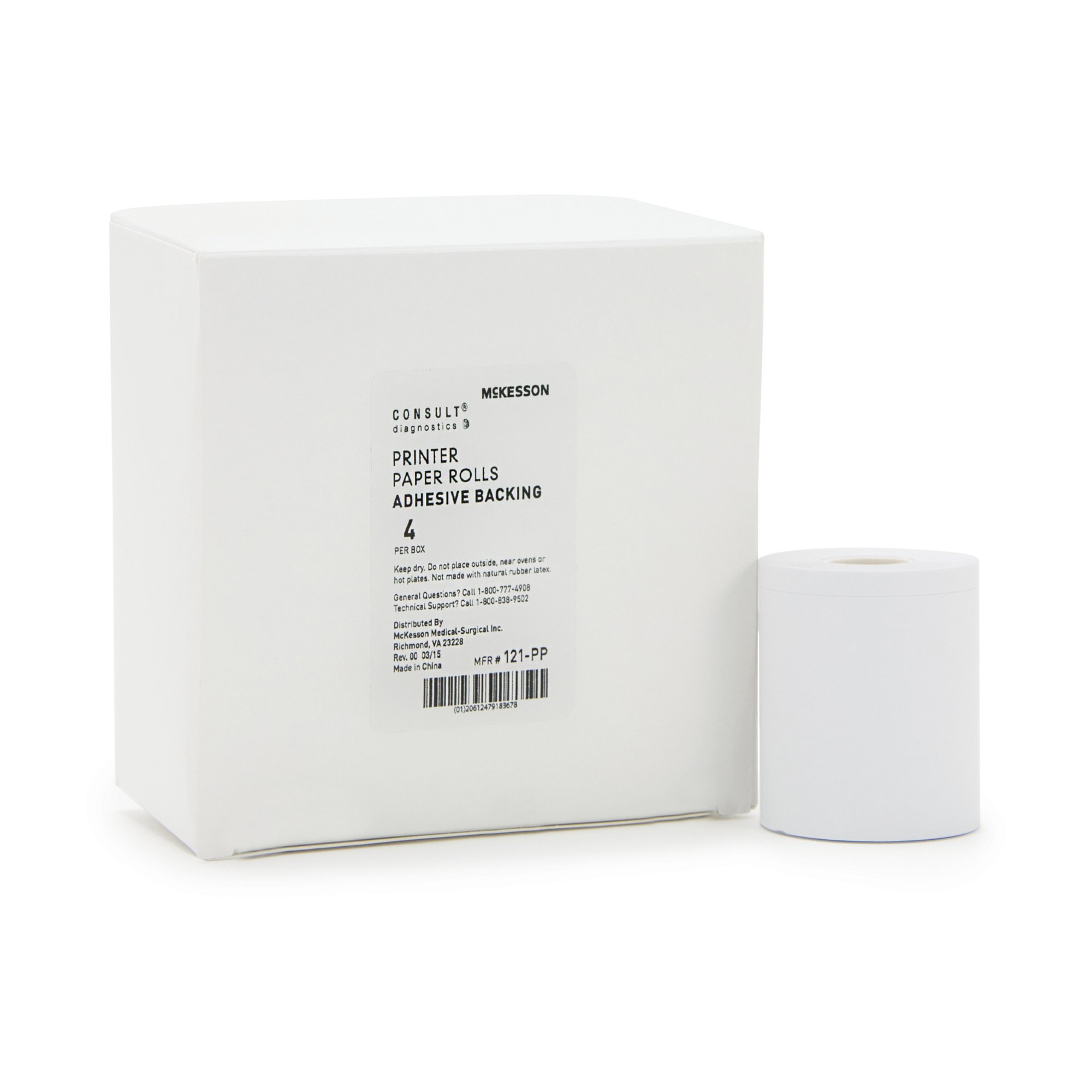 McKesson Brand - 121-PP McKesson Consult® Printer Paper Rolls