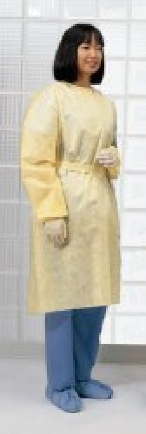 Cardinal 1101PG - Cardinal Health™ Isolation Gown, Extra Large, Yellow - 10/Pack, 100/Case