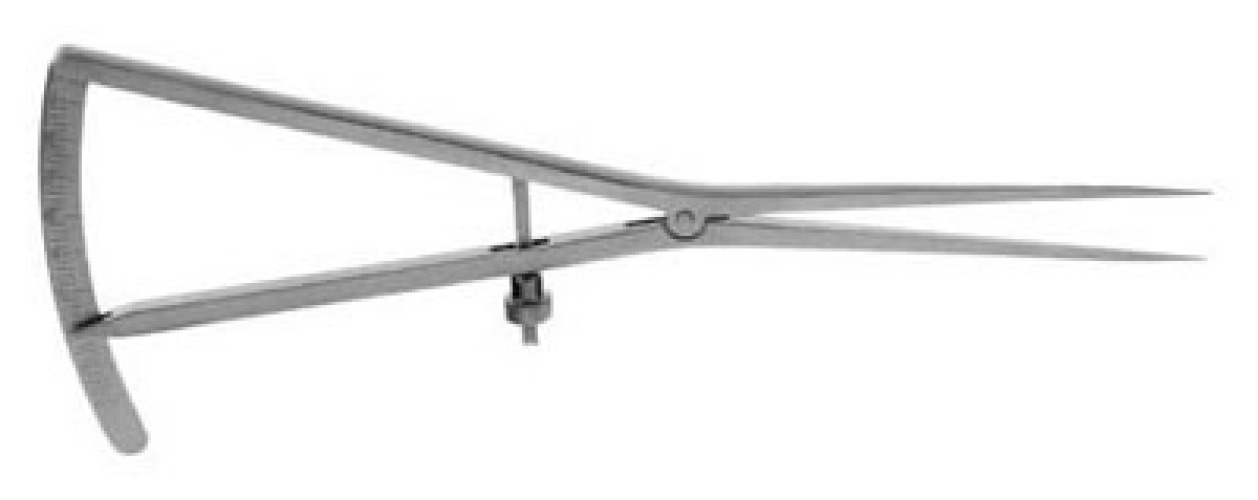 V. Mueller - MO9930 Caliper V. Mueller® Castroviejo 0 to 40 mm