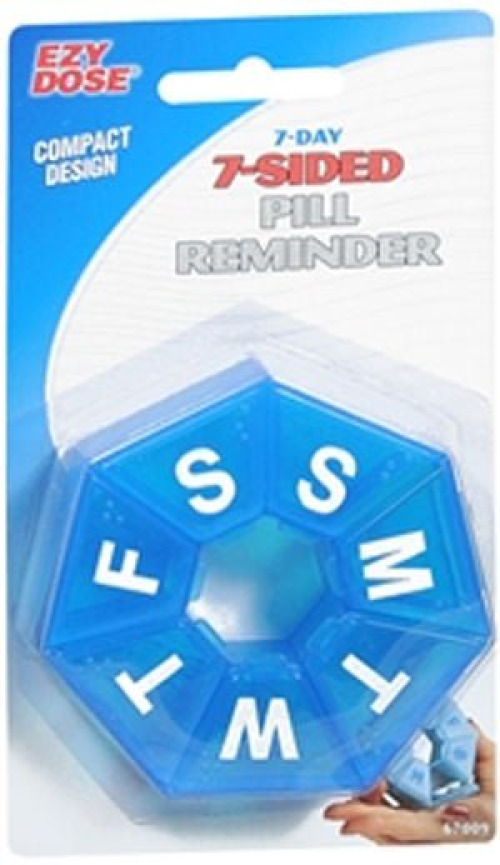 Apothecary Products - 02571567009 EZY Dose® Weekly Seven-Sided Pill Planner