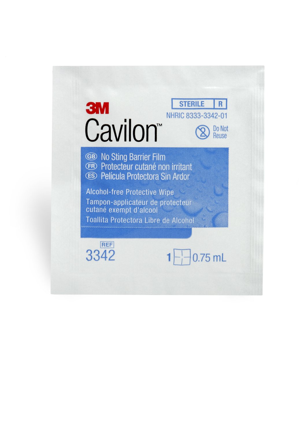 3M Cavilon No Sting Skin Barrier Wipe 3342 by Solventum