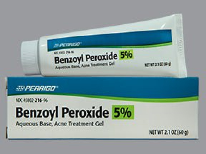 Perrigo Company - 45802021696 Perrigo® 5% Benzoyl Peroxide Acne Treatment Gel