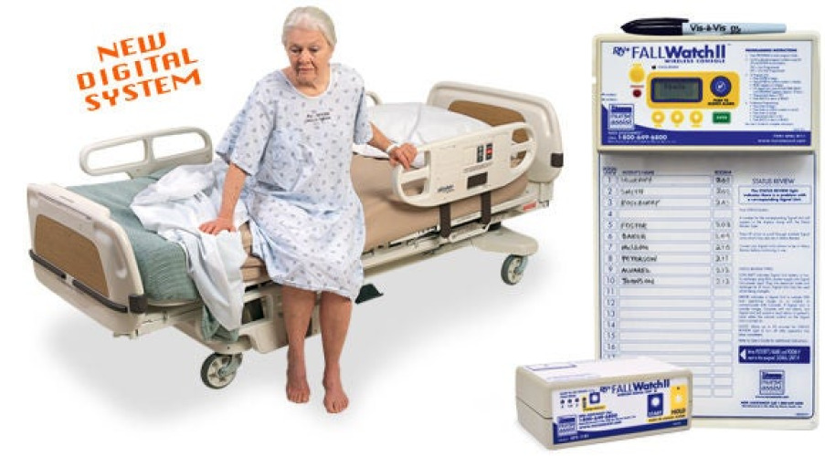 Nurse Assist - BPRC-RF11 Wireless Alarm System RN+ FALLWatch™ II 1-3/4 X 3 X 4-1/2 Inch Cream