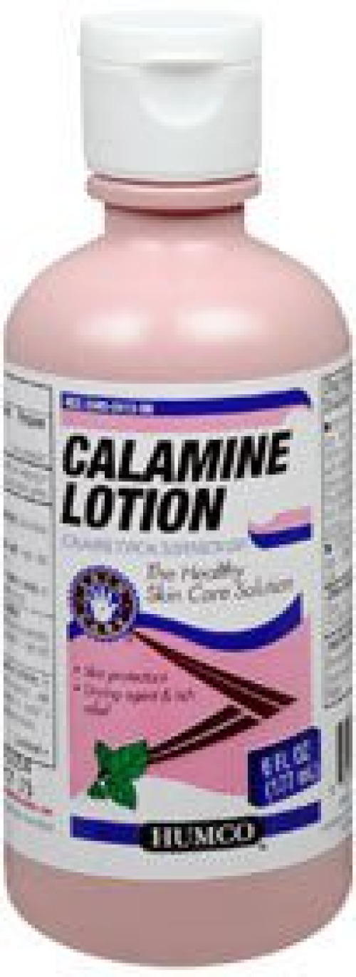 Humco - 00395041396 Itch Relief Calamine Topical 8% Strength Lotion 6 oz. Bottle