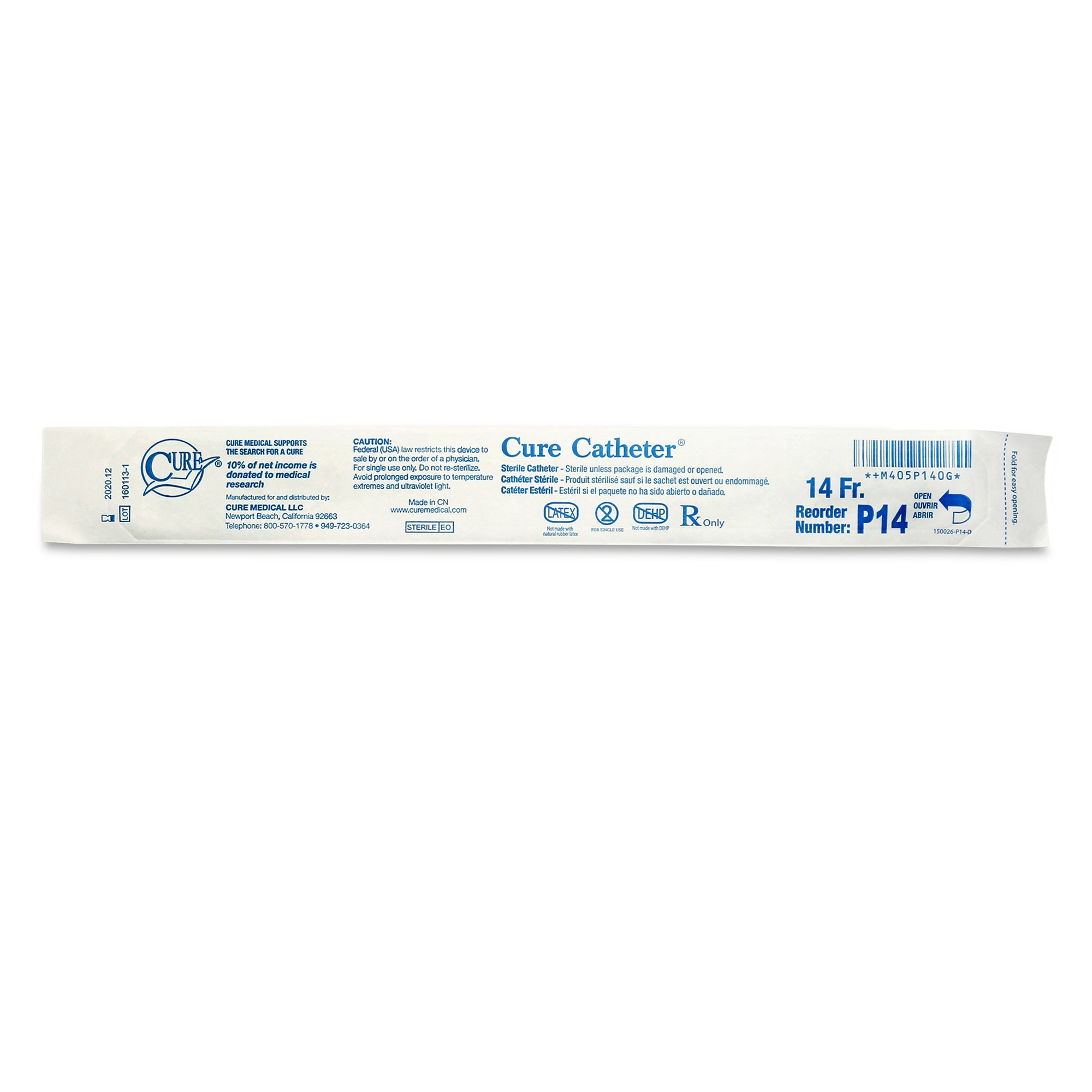 ConvaTec - P14 Cure Catheter™ Urethral Catheter