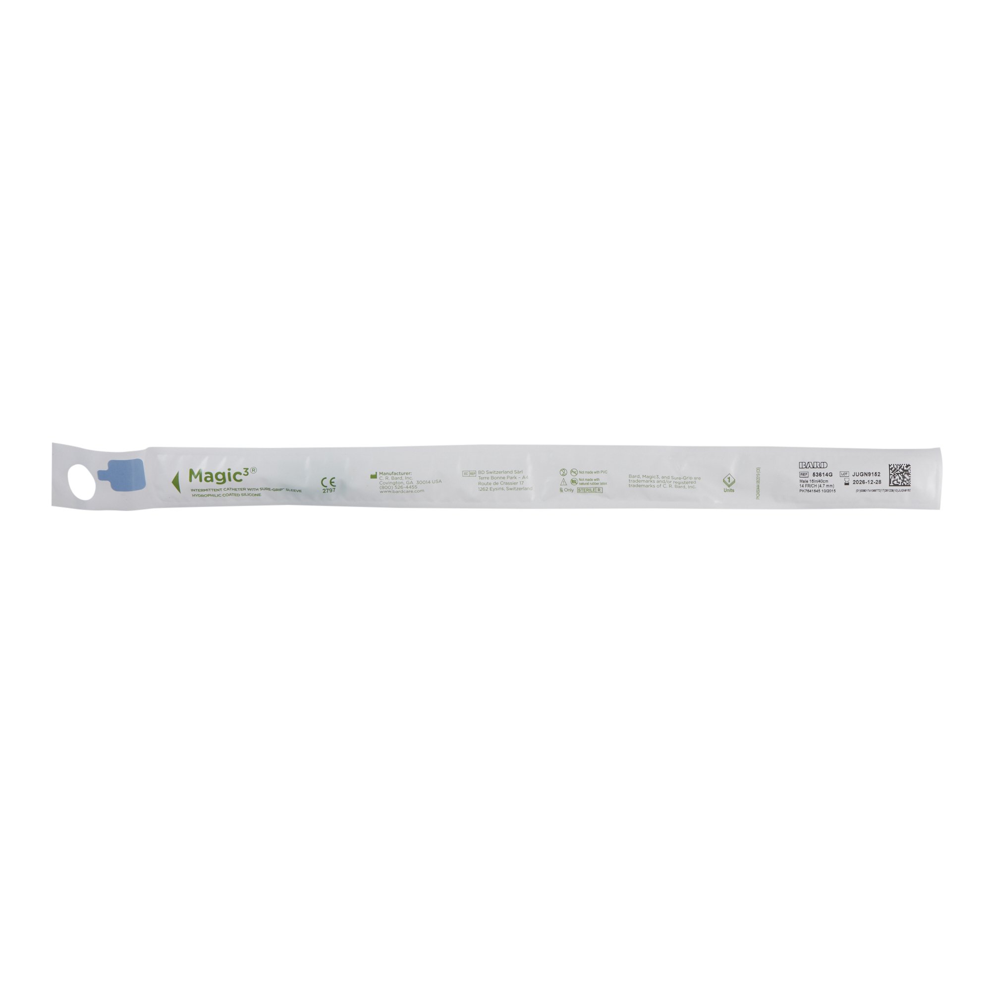 Magic3 Urethral Catheter 53614G by Bard