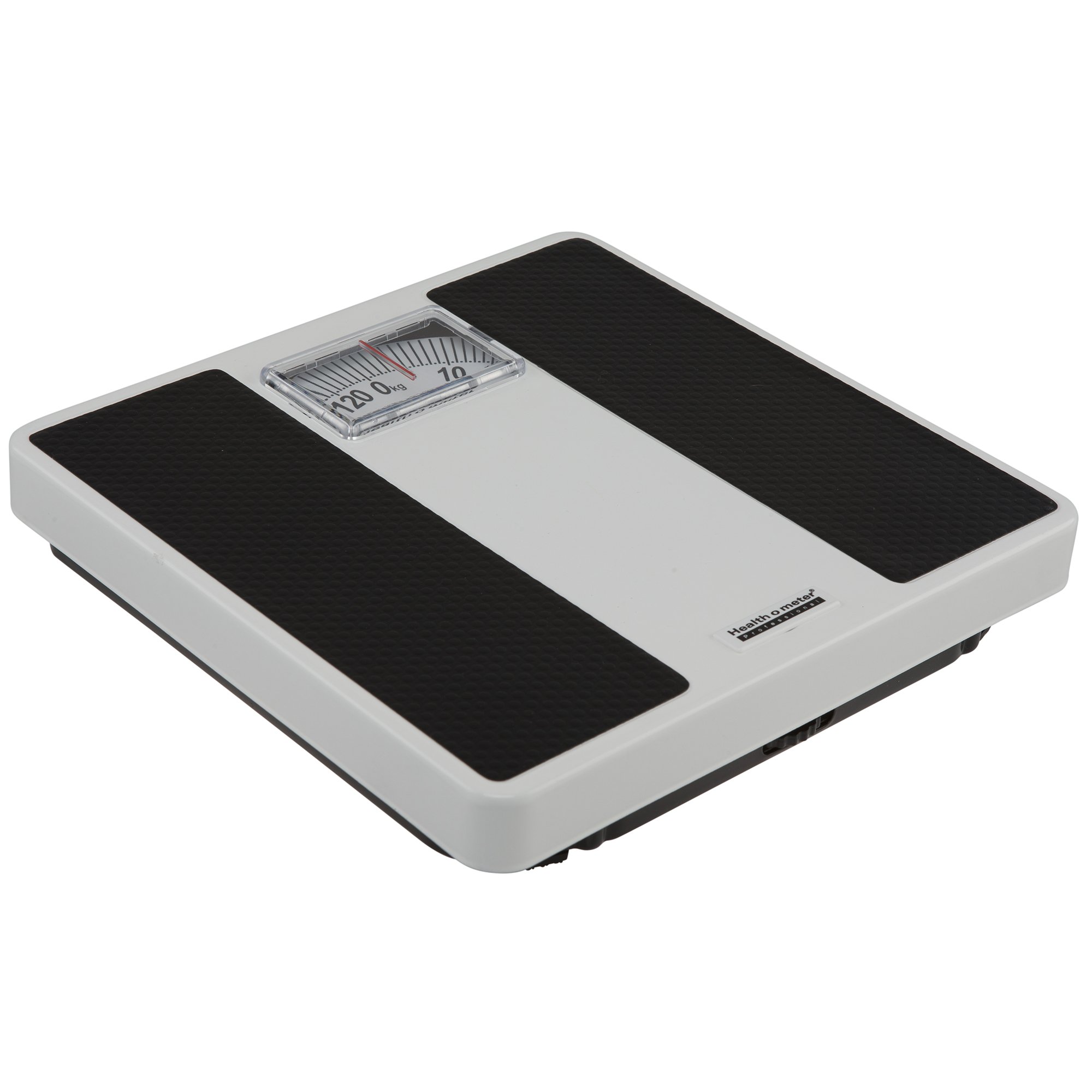 Health O Meter 100LB - Health O Meter® Dial Scale, 270-lb. Capacity, Black & White Analog Large Display - 1/Each, 3/Case