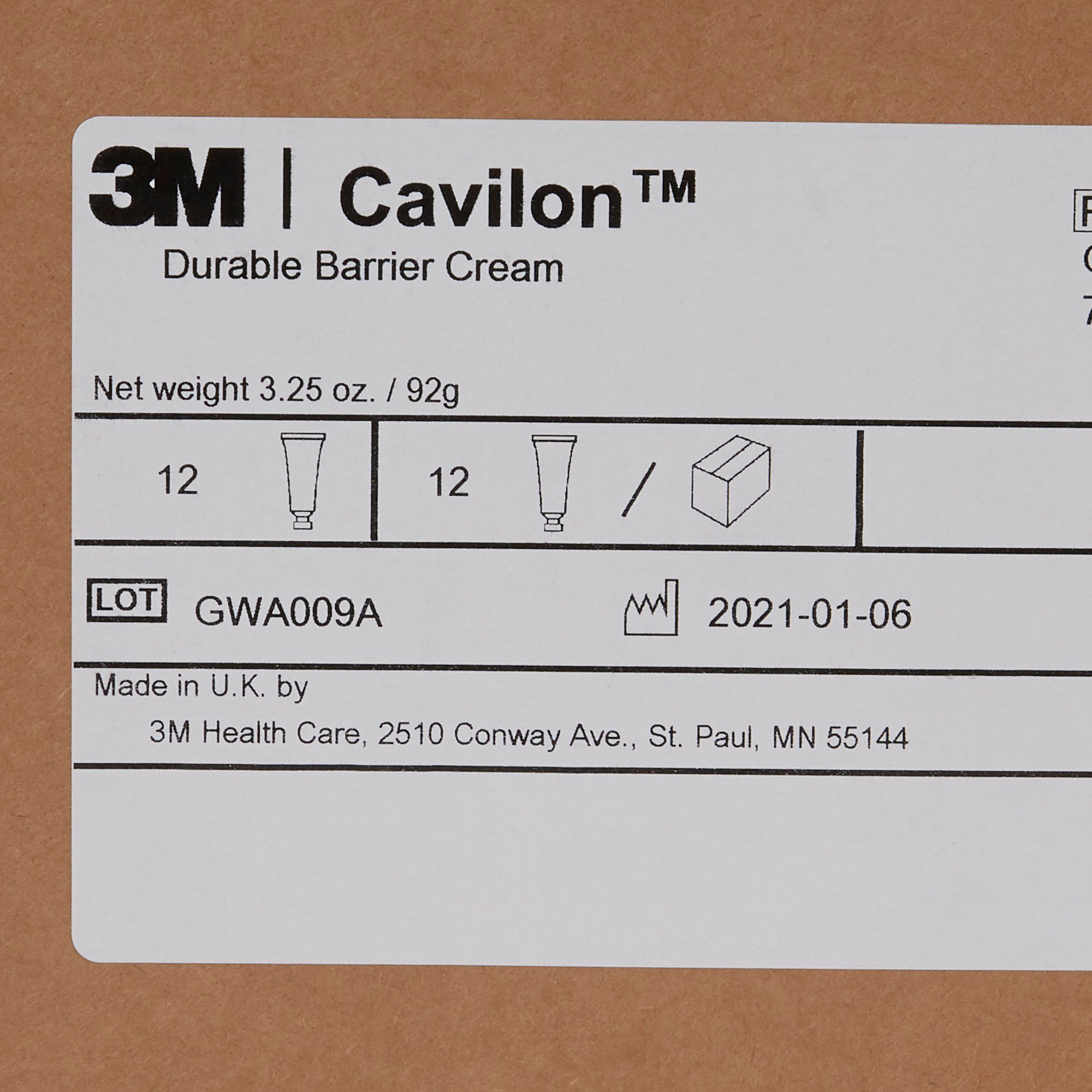 Solventum Corporation - 3355 3M™ Cavilon™ Barrier Cream