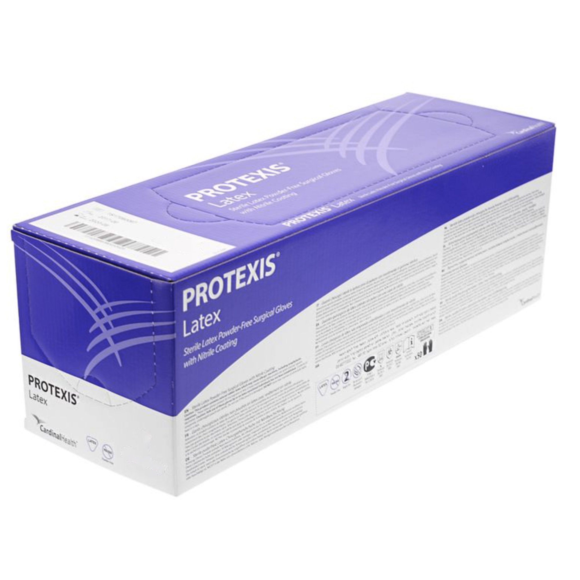 Cardinal 2D72NS65X - Protexis™ Latex Surgical Gloves with Nitrile Coating, Size 6.5, Light Brown - 1/Pair, 50/Box, 200/Case