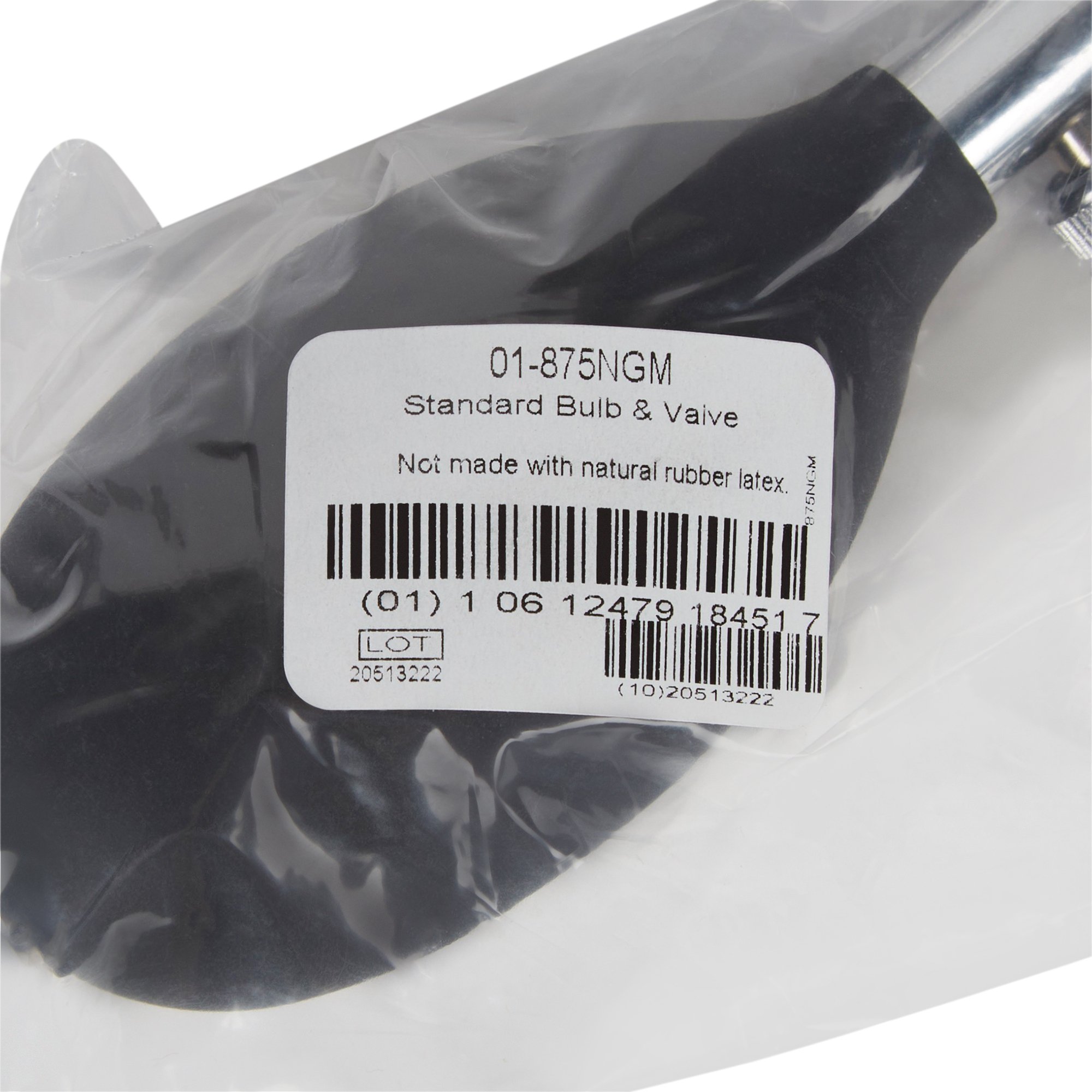 McKesson Brand - 01-875NGM McKesson Blood Pressure Unit Inflation Bulb and Valve
