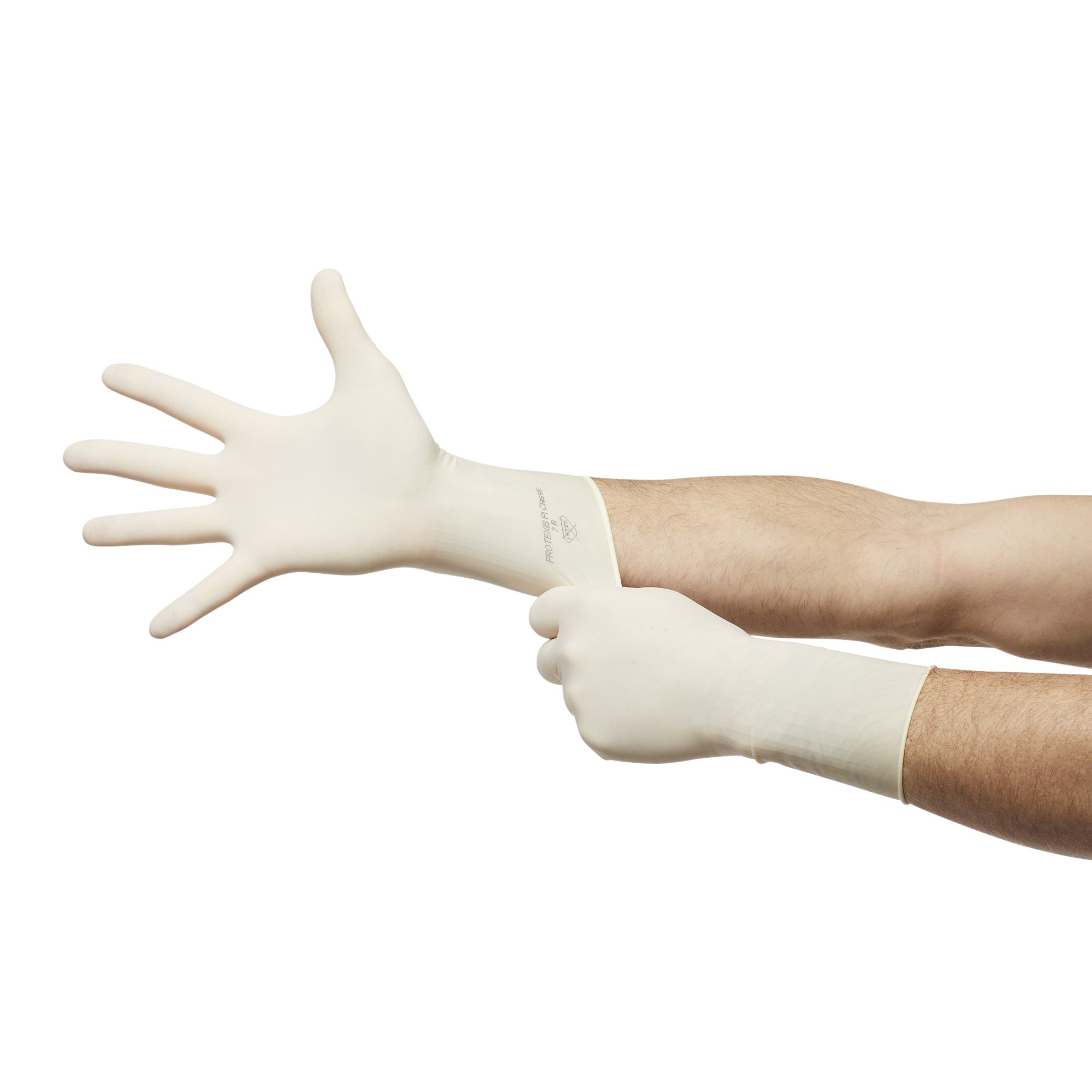 Cardinal 2D72PL70X - Protexis™ PI Classic Polyisoprene Surgical Glove, Size 7, Ivory - 1/Pair, 50/Box, 200/Case