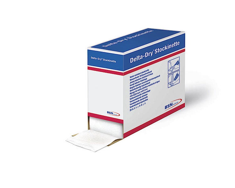 BSN Medical - 7456400 Stockinette Water Resistant Delta-Dry® 1 Inch X 11 Yard Polypropylene / Nylon / Polyester Mesh NonSterile