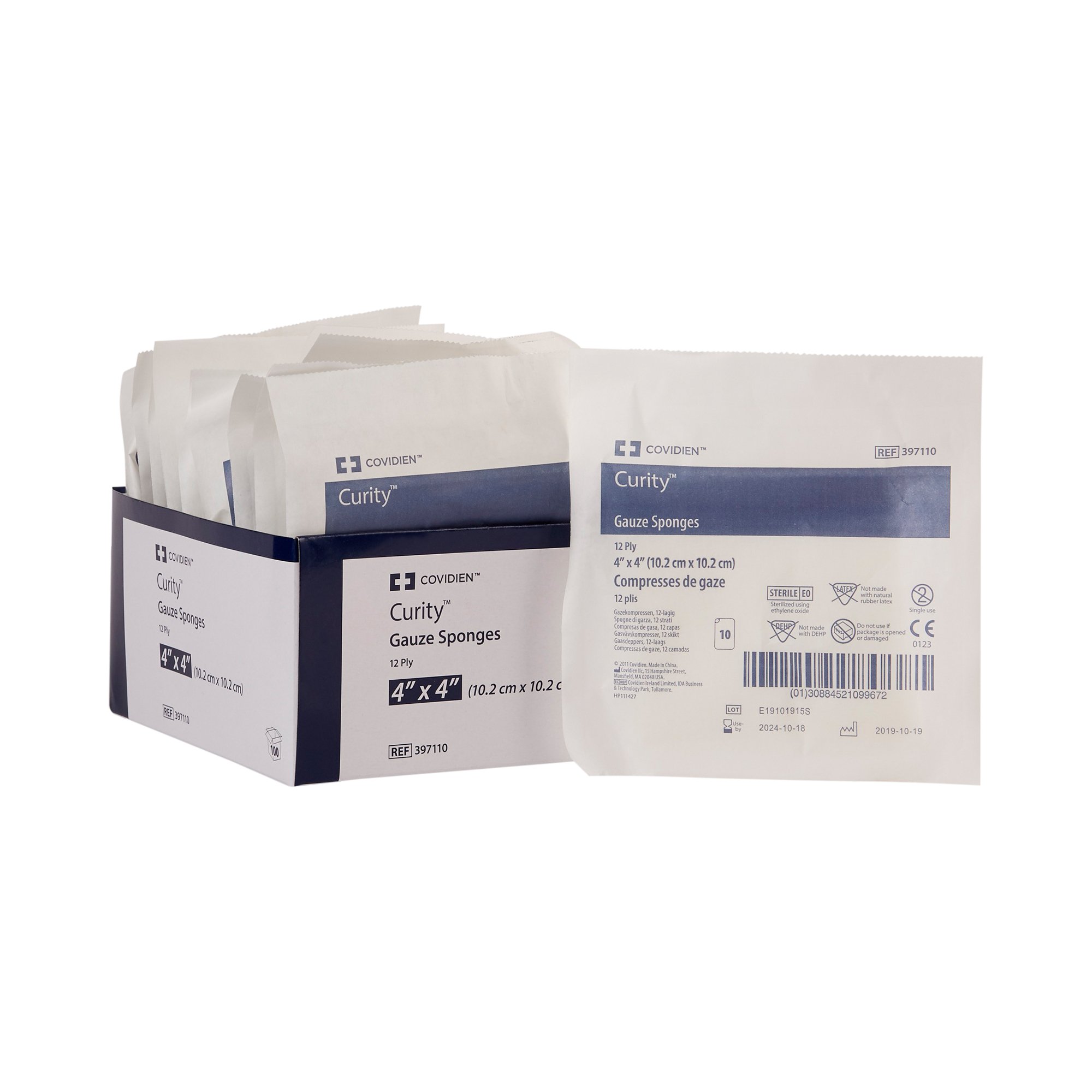 Cardinal - 397110 Curity™ Sterile USP Type VII Gauze Sponge