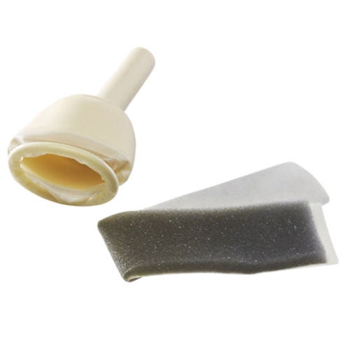 Cardinal - 8884732500 Male External Catheter Uri-Drain™ Double-Sided Adhesive Strip Latex Standard