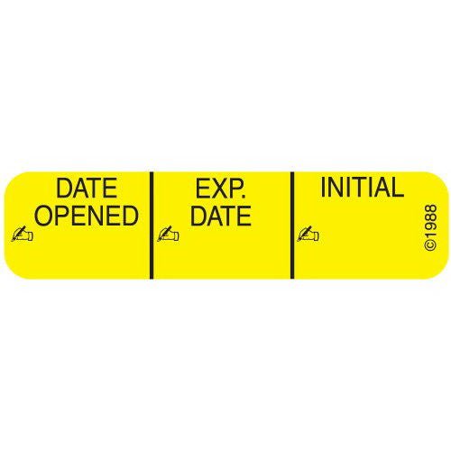 PDC Healthcare - 1-370 Pharmex® "Date Opened" Advisory Label