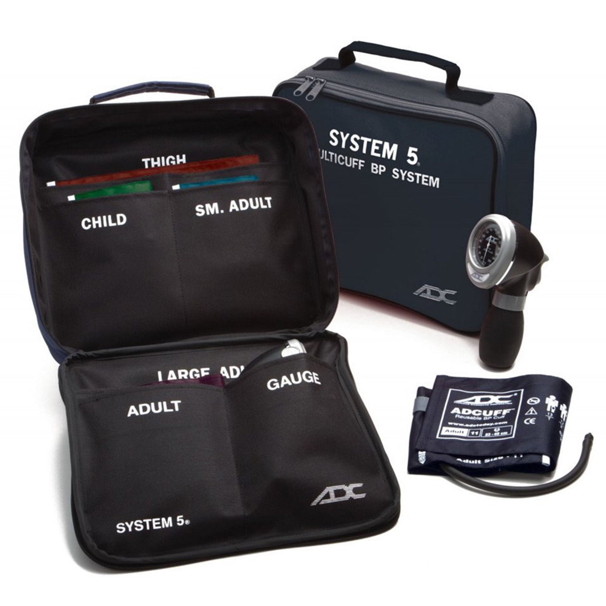 American Diagnostic Corp - 740-MCC System 5™ Portable 5 Cuff Blood Pressure System
