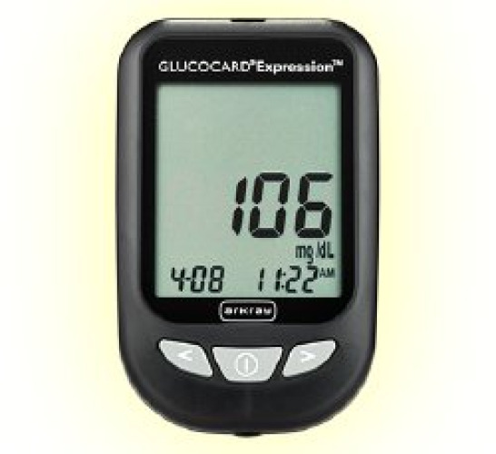 Arkray USA 571100 - Glucocard® Expresson™ Blood Glucose Meter Kit - 1/Each, 4/Case