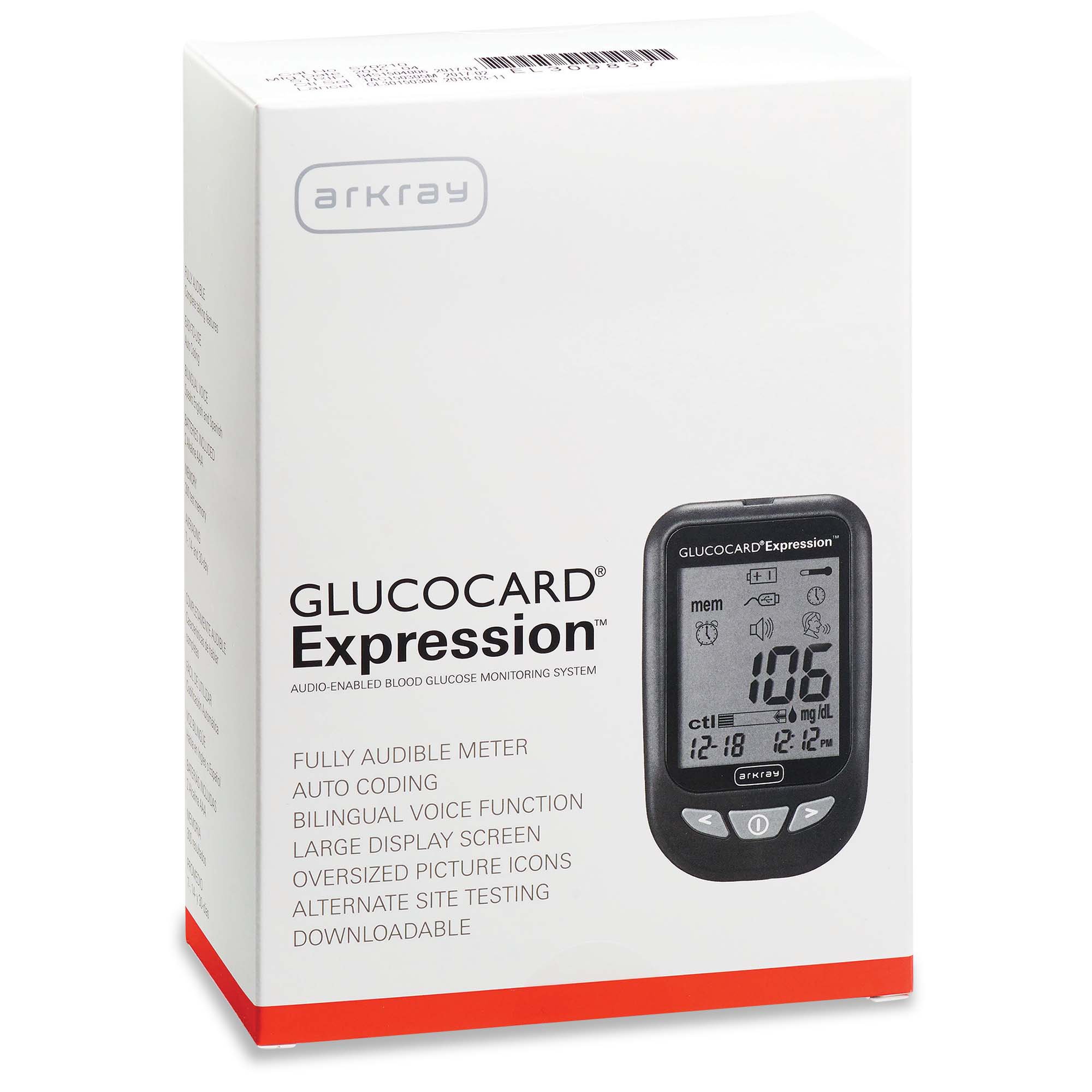 Arkray USA - 571100 Glucocard® Expresson™ Blood Glucose Meter Kit