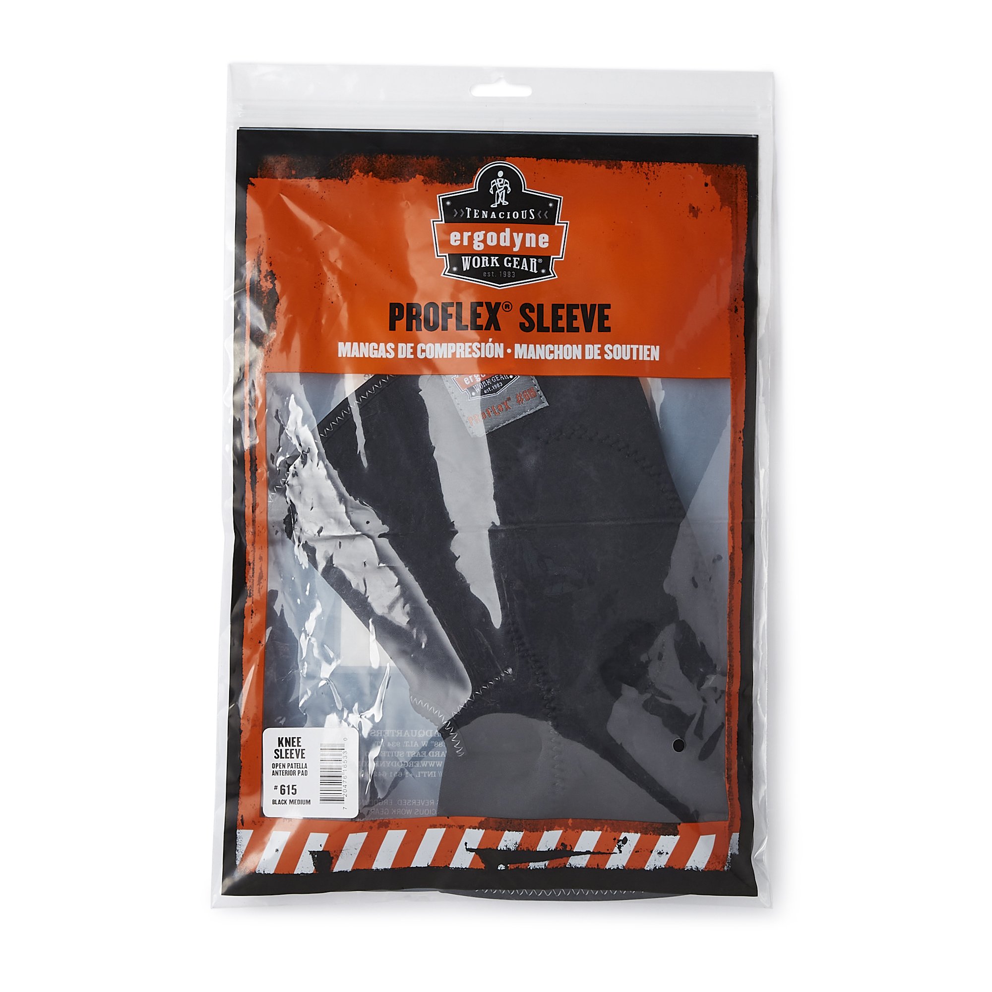 Ergodyne 16533 - ProFlex® Open Patella Knee Sleeve, Medium - 1/Each