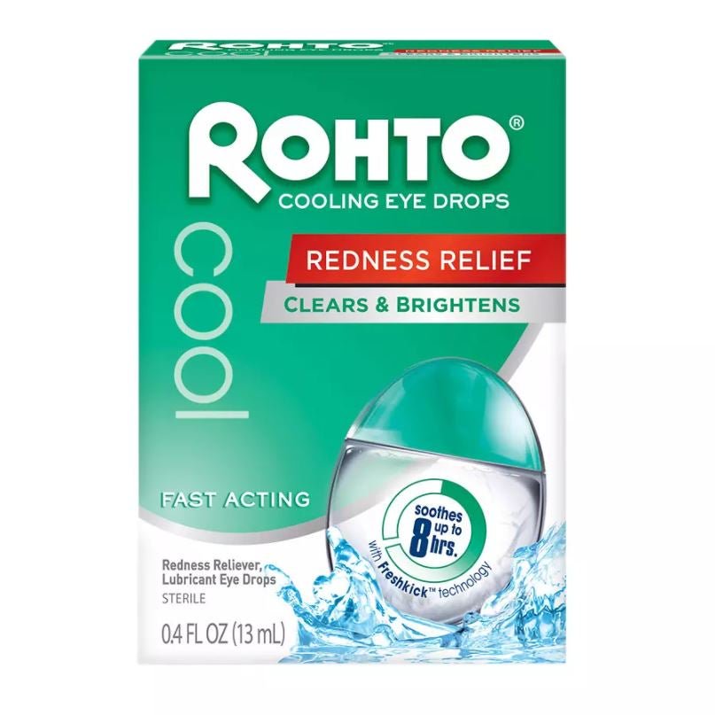 Mentholatum Company - 31074201074 Rohto® Cooling Cool Relief Redness Reliever Lubricant Eye Drops