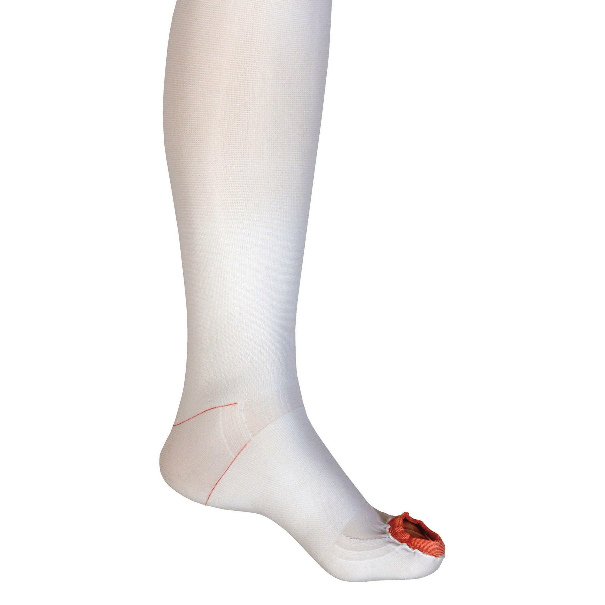 The Pillow Factory Division - 851-02 Anti-embolism Stocking UltraCARE® Knee High Medium / Short White Inspection Toe