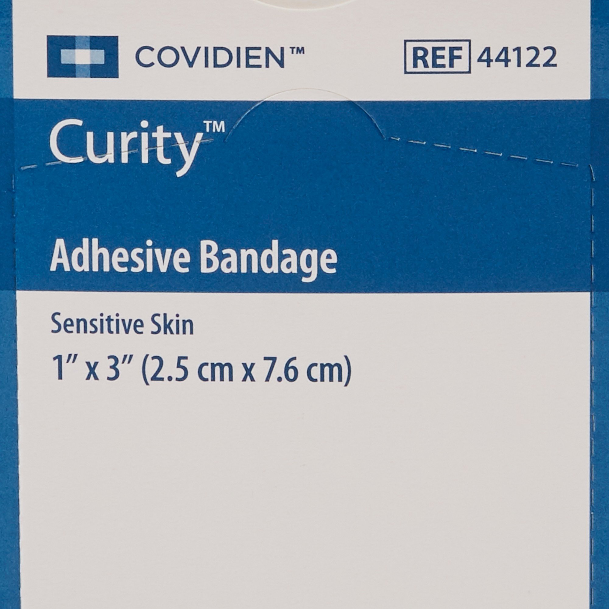 Cardinal 44122 - Curity™ Sensitive Skin Adhesive Strip, 1 x 3 Inch - 50/Box, 1200/Case