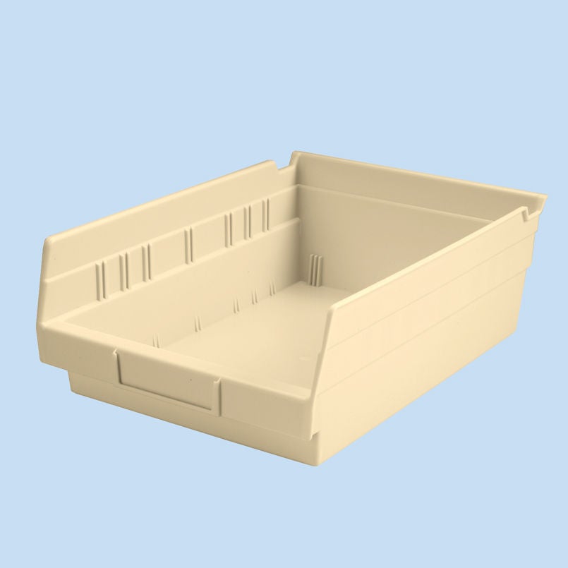 Health Care Logistics - 1447R Shelf Bin Red Plastic 4 X 8-3/8 X 11-5/8 Inch