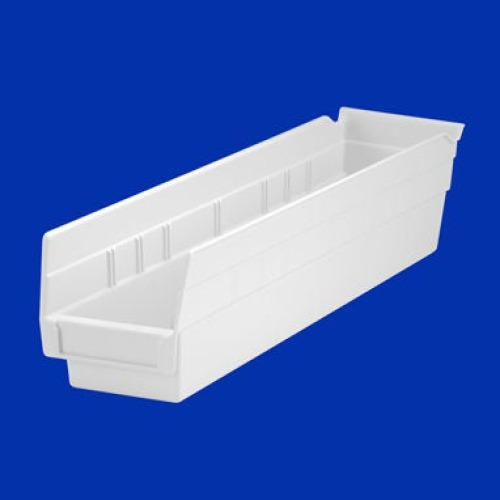 Health Care Logistics - 1450C Shelf Bin Terra Cotta Plastic 4 X 4-1/8 X 17-5/8 Inch