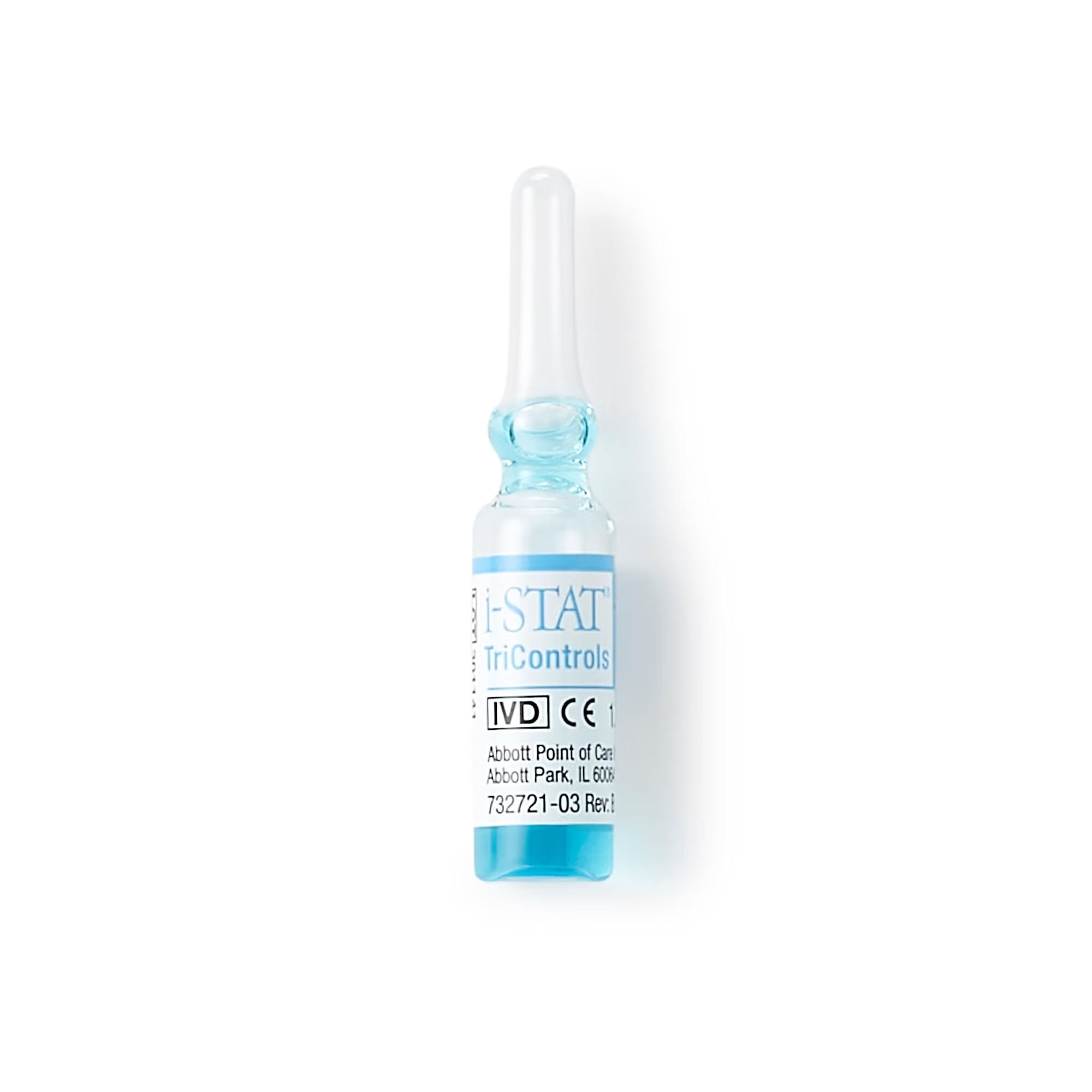 Abbott Point of Care - 05P7101 Control i-STAT® Tricontrols Sodium / Potassium Level 1 1.7 mL