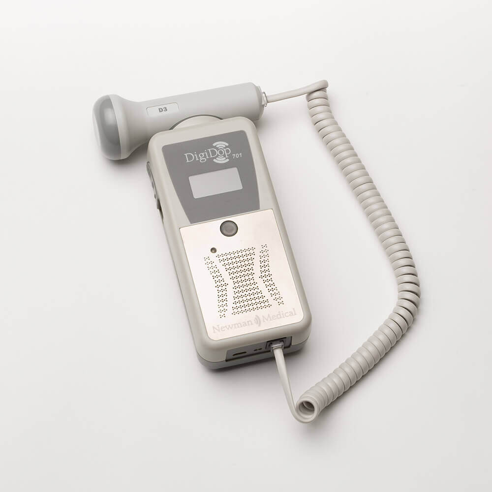 Newman Medical - DD-701-D3 Handheld Doppler DigiDop Digital Display Obstetric Probe 3 MHz Frequency