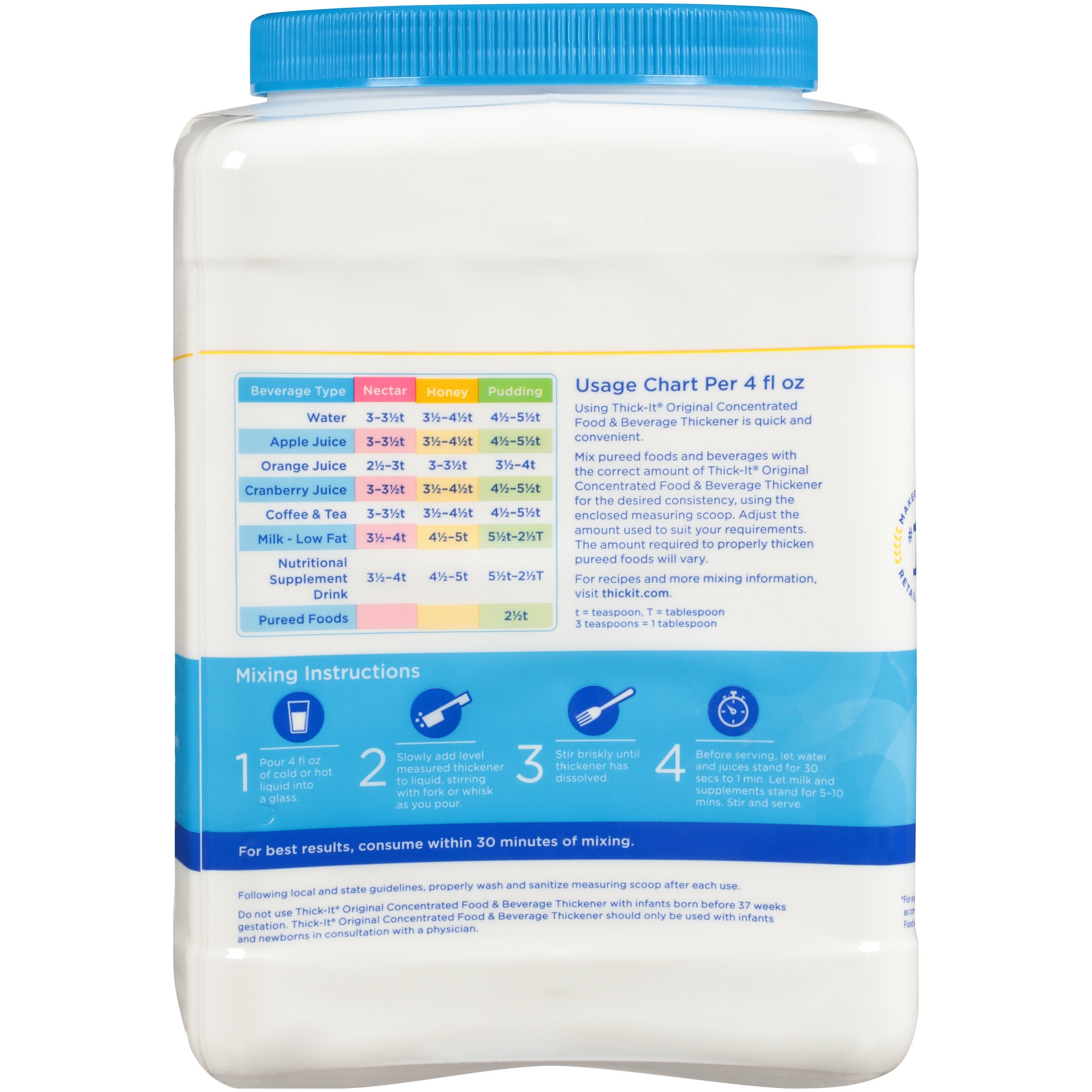 Kent Precision Foods - J587-C6800 Thick-It® Original Concentrated Food and Beverage Thickener