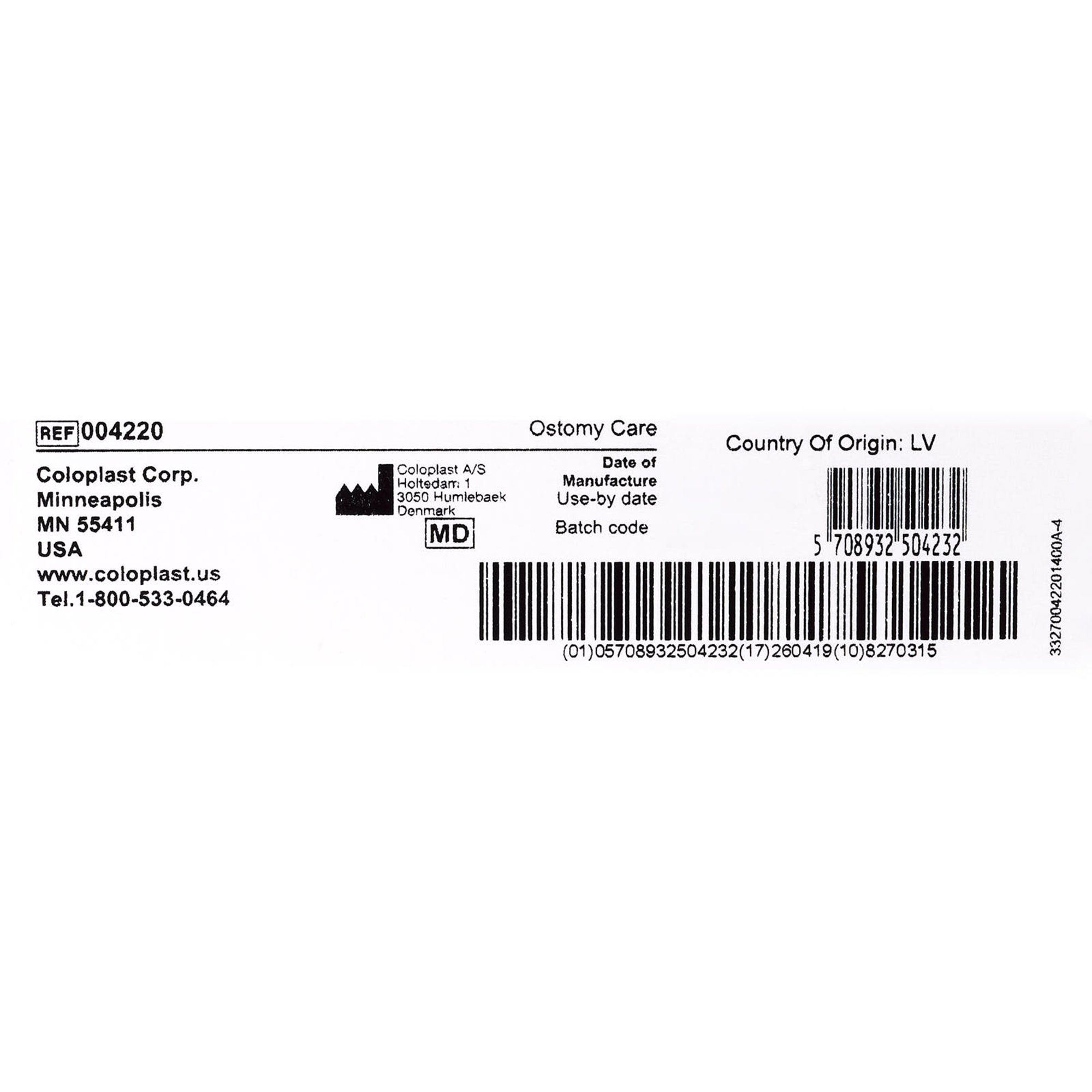 Coloplast - 4220 Brava® Ostomy Belt