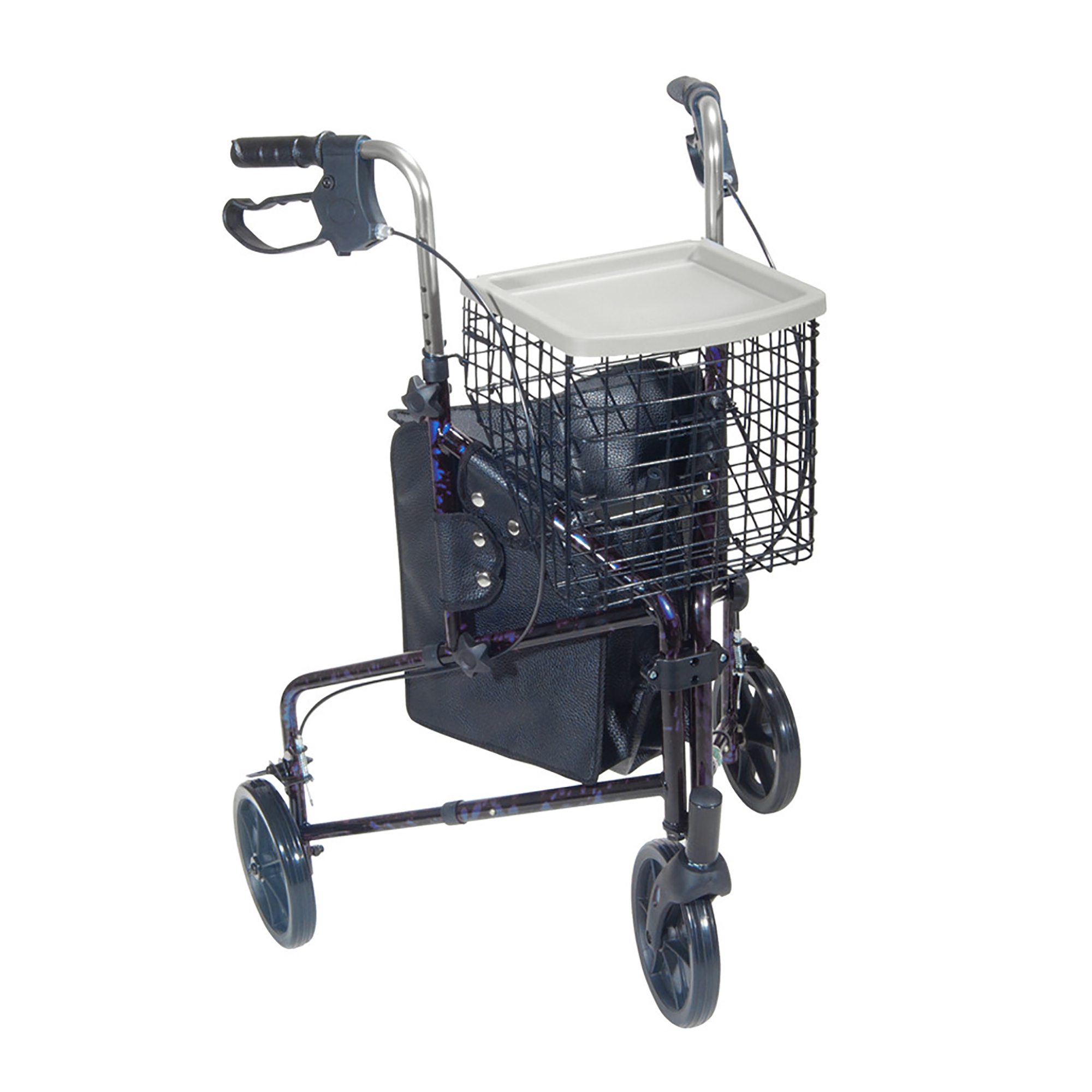 Drive DeVilbiss Healthcare - 10289BL drive™ Deluxe 3 Wheel Rollator
