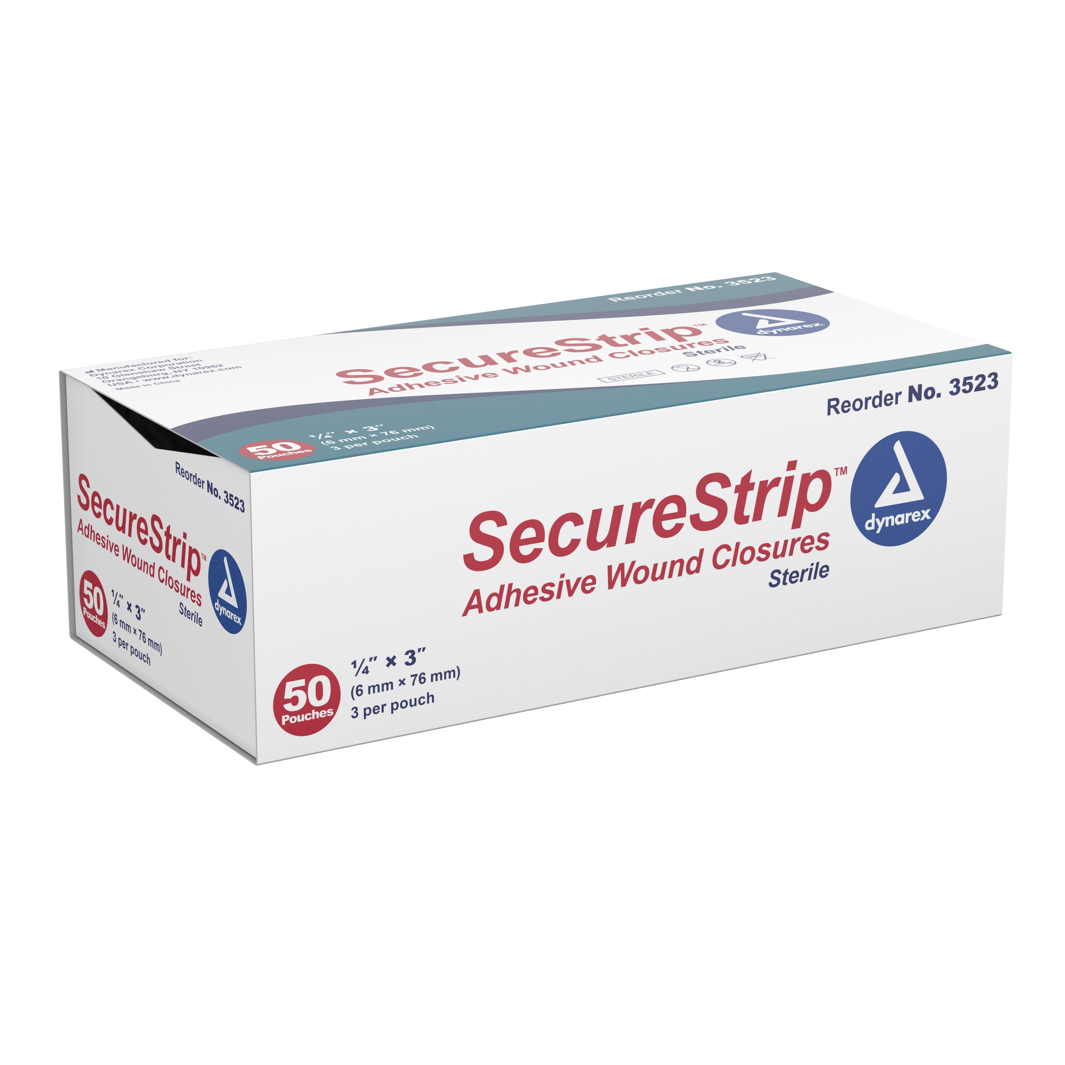 Secure Strip Skin Closure Strip 3523 by Dynarex