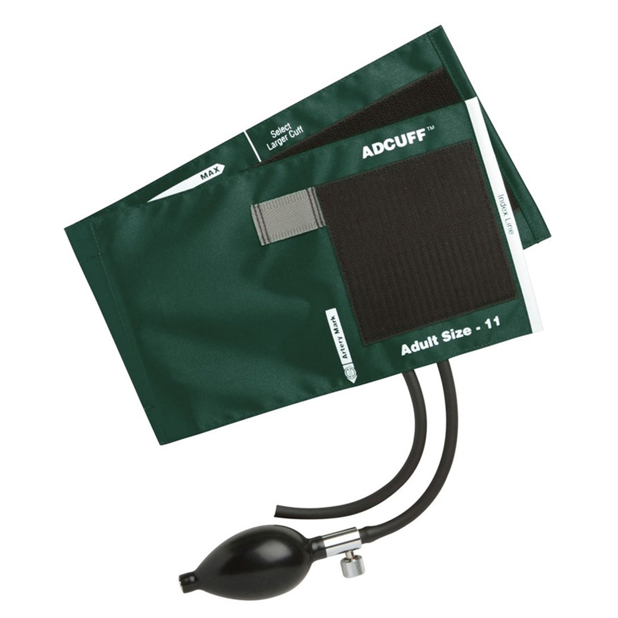 American Diagnostic Corp - 865-11ADG Reusable Blood Pressure Cuff and Bulb Adcuff™ 23 to 40 cm Arm Nylon Cuff Adult Cuff