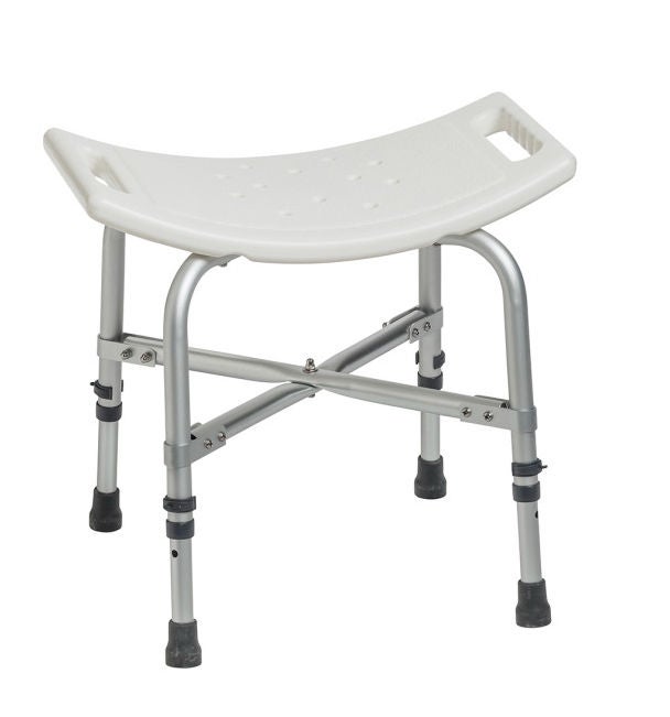 Drive DeVilbiss Healthcare - 12022KD-1 Bath Bench drive™ Without Arms Aluminum Frame Without Backrest 20 Inch Seat Width 500 lbs. Weight Capacity
