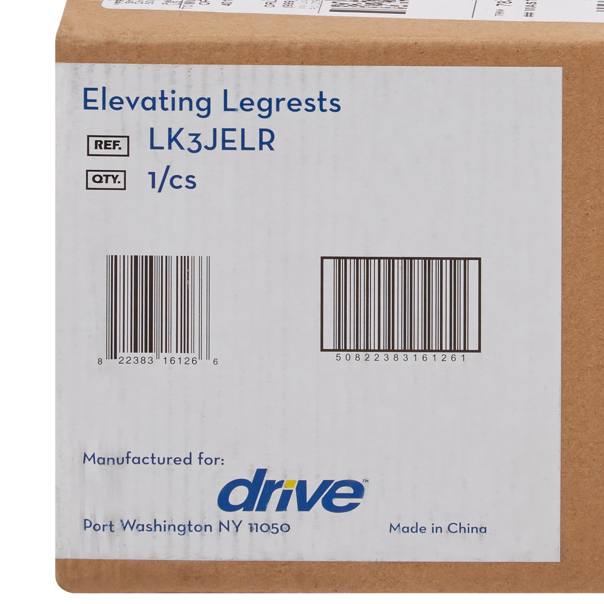 Drive DeVilbiss Healthcare LK3JELR - drive™ Elevating Leg Rest for drive™ Power Wheelchair - 1/Pair