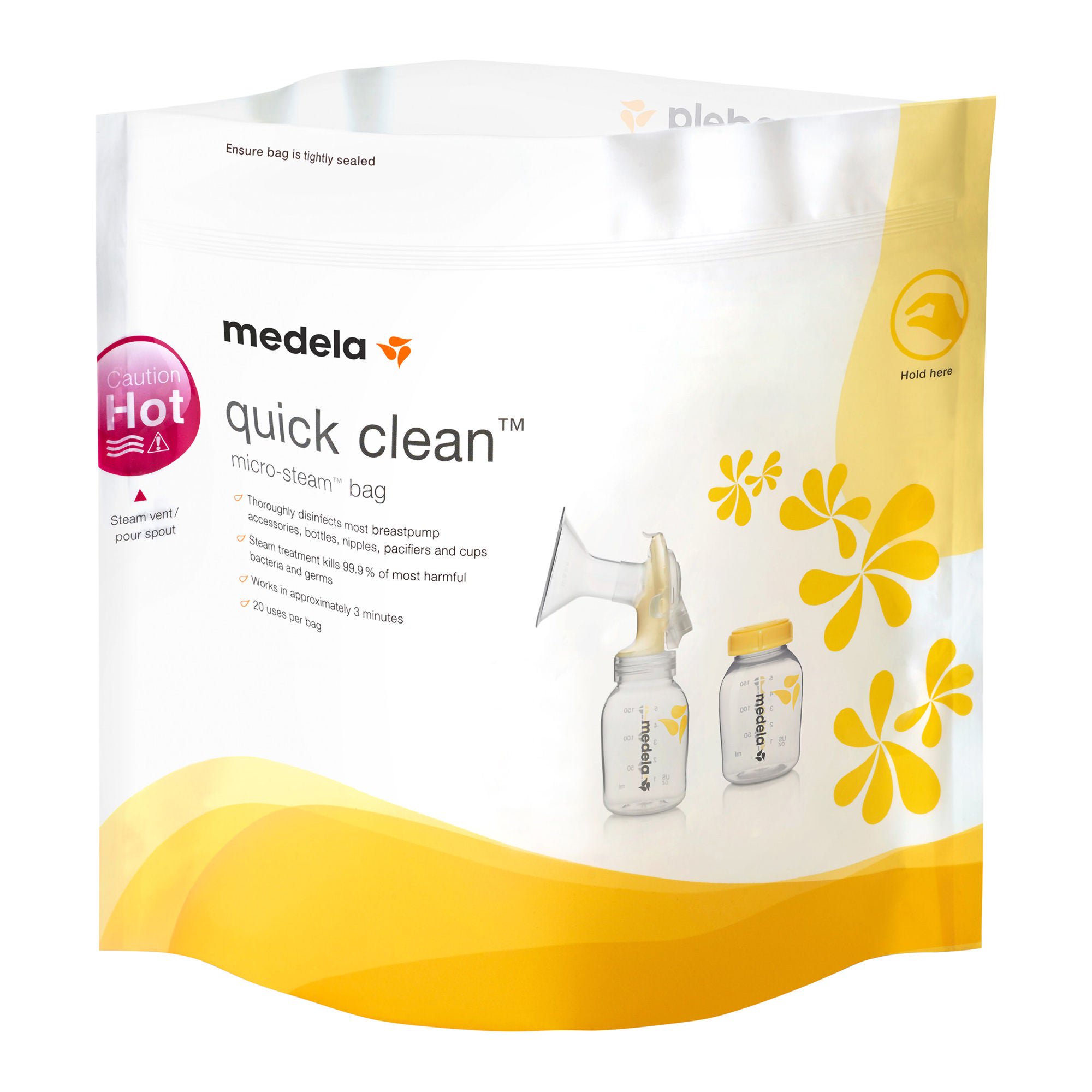 Medela - 87024NA Medela Quick Clean™ Micro-Steam™ Bags