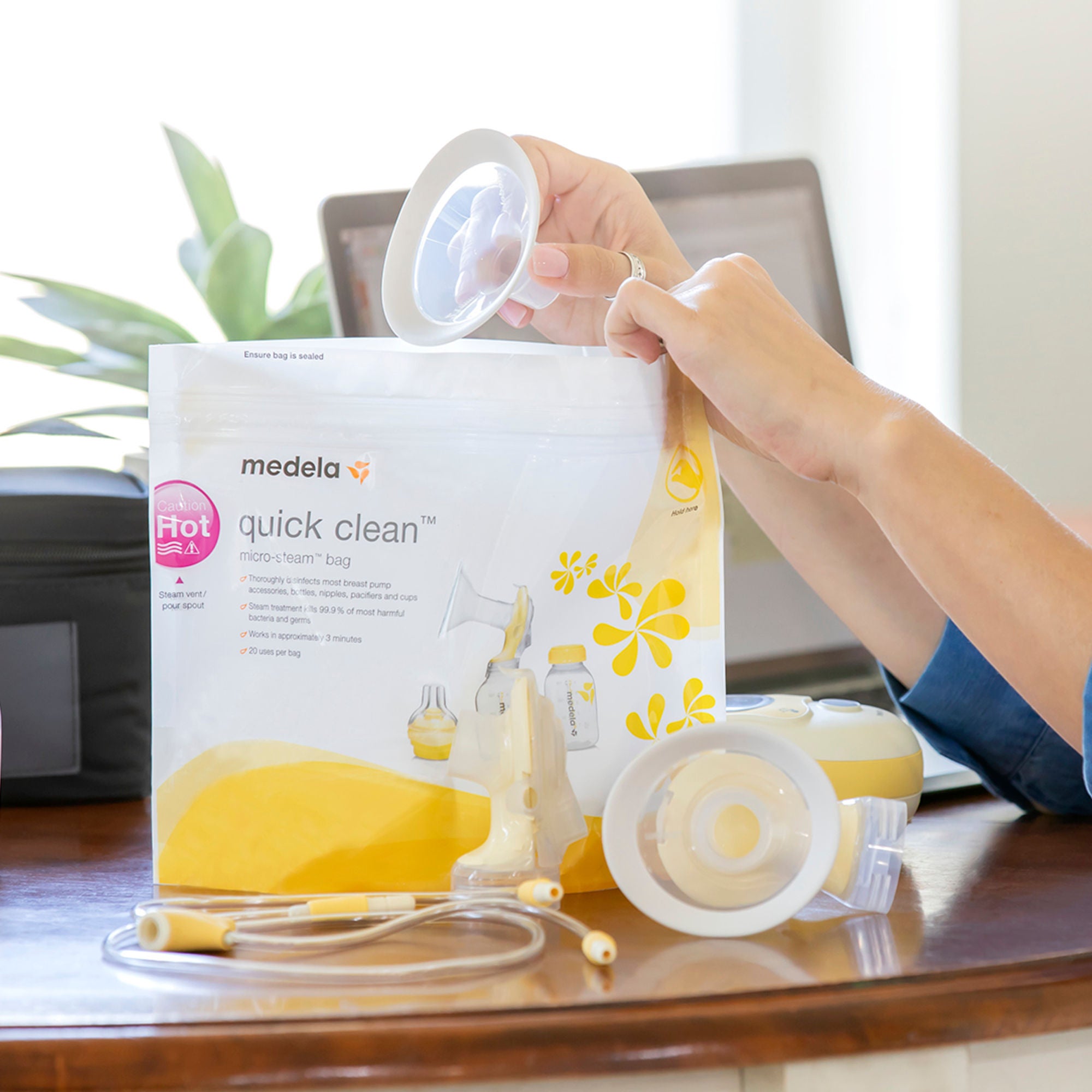 Medela - 87024NA Medela Quick Clean™ Micro-Steam™ Bags