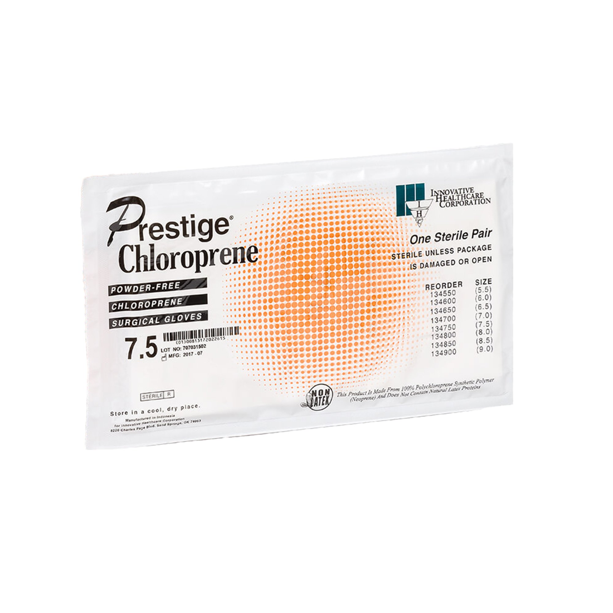 Innovative Healthcare Corp - 134750 DermAssist® Prestige® Polyisoprene Surgical Glove