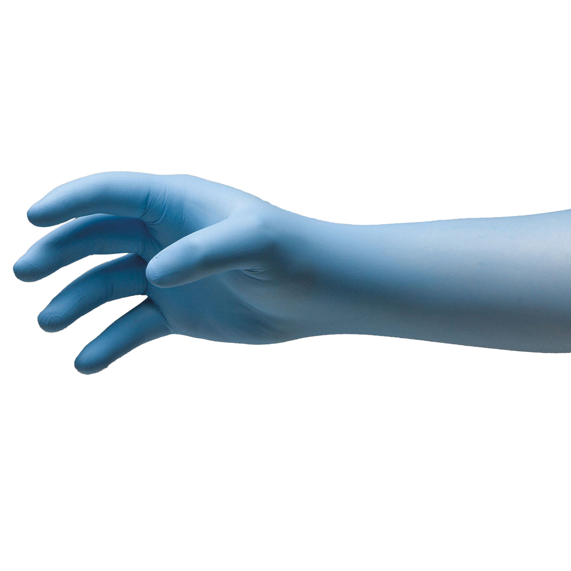 Innovative Healthcare Corp - 182350 Exam Glove NitriDerm® EP X-Large 100 per Box NonSterile Nitrile Extended Cuff Length Fully Textured Blue Chemo Tested / Fentanyl Tested