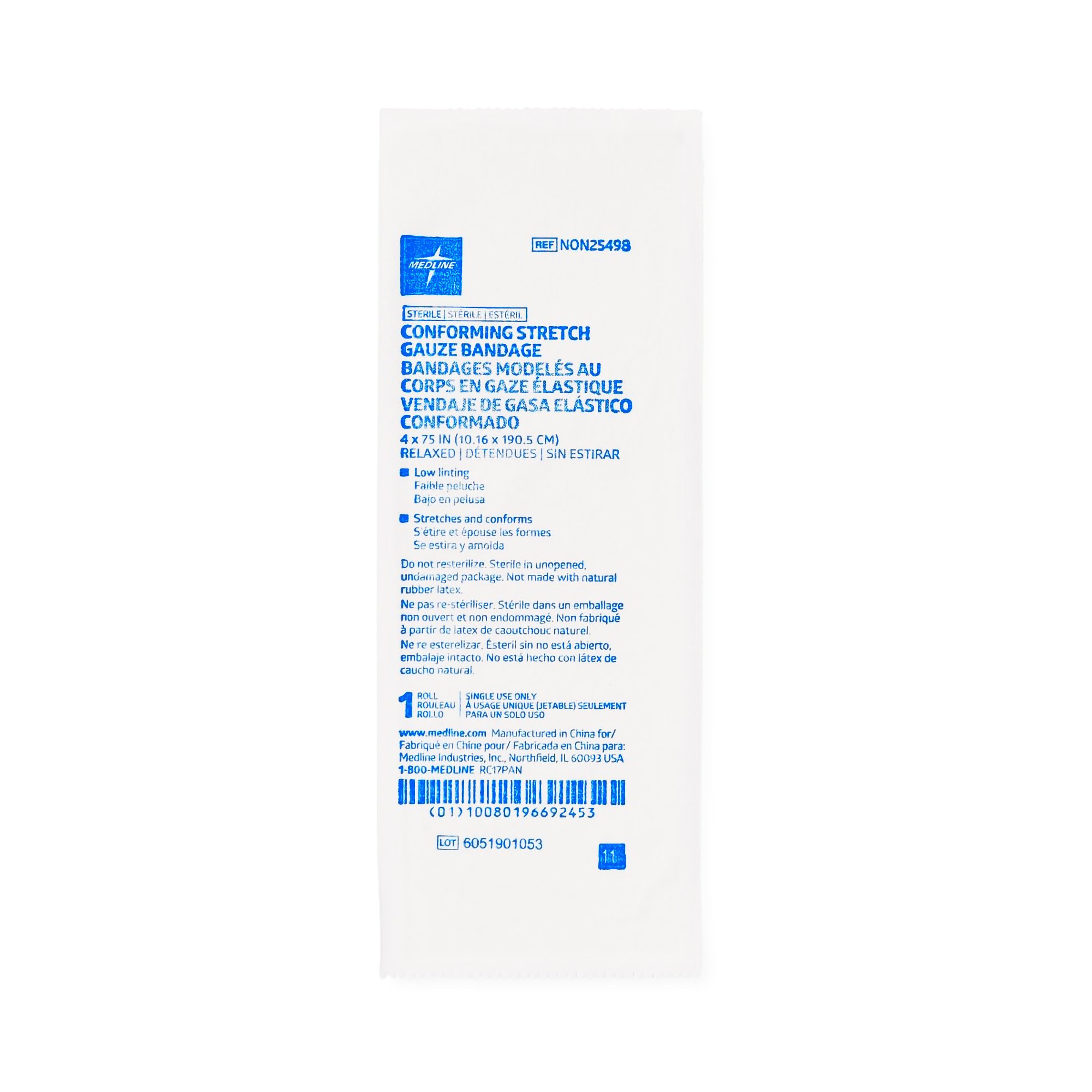 Medline - NON25498 Medline Sterile Conforming Bandage