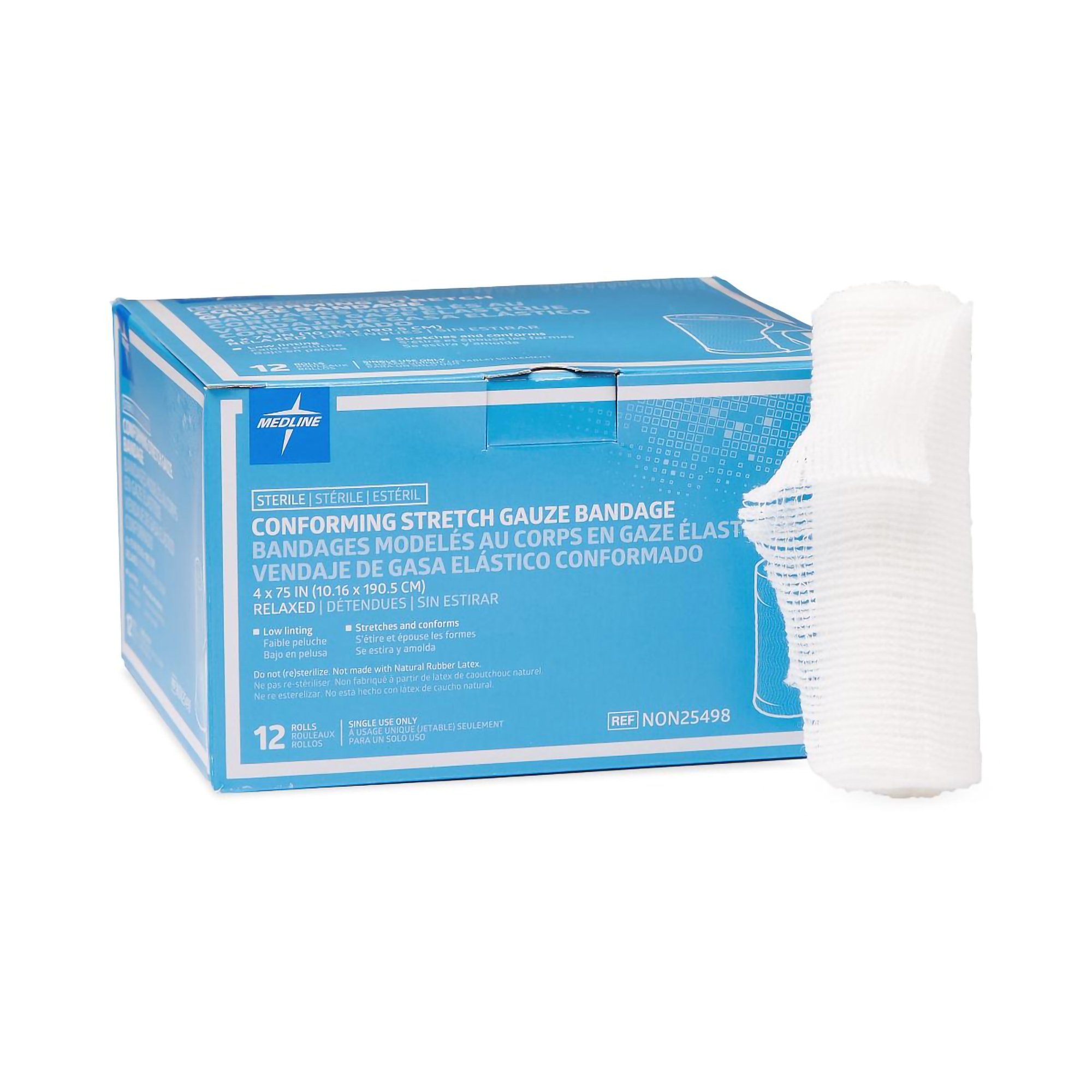 Medline - NON25498 Medline Sterile Conforming Bandage