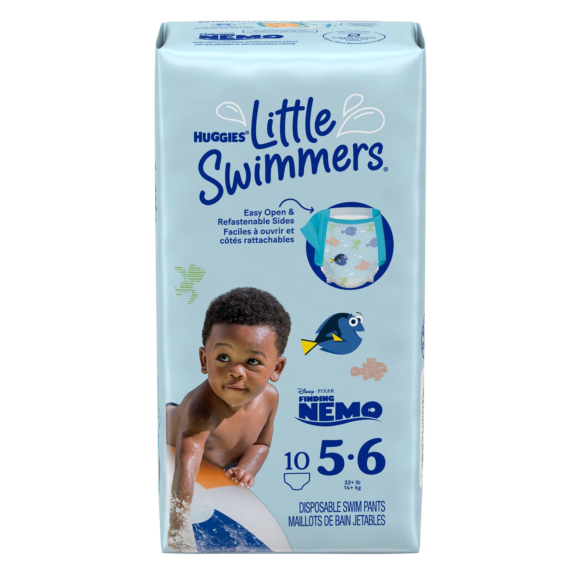 Kimberly Clark 18345 - Huggies® Little Swimmers® Swim Diaper, Large - 10/Pack, 80/Case