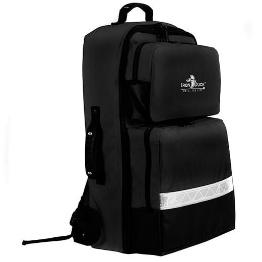 Fleming Industries - 35132-BK Trauma Bag Black Nylon 8 X 14 X 21 Inch