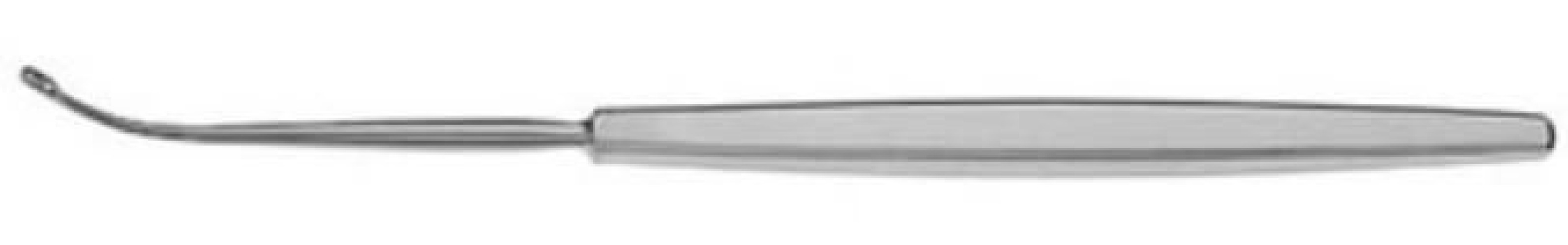 V. Mueller - RH550207 Sinus Frontal Curette V. Mueller® 7-1/2 Inch Length Flat Handle 2 X 5 mm Tip Angled 45° Oval Cup Tip