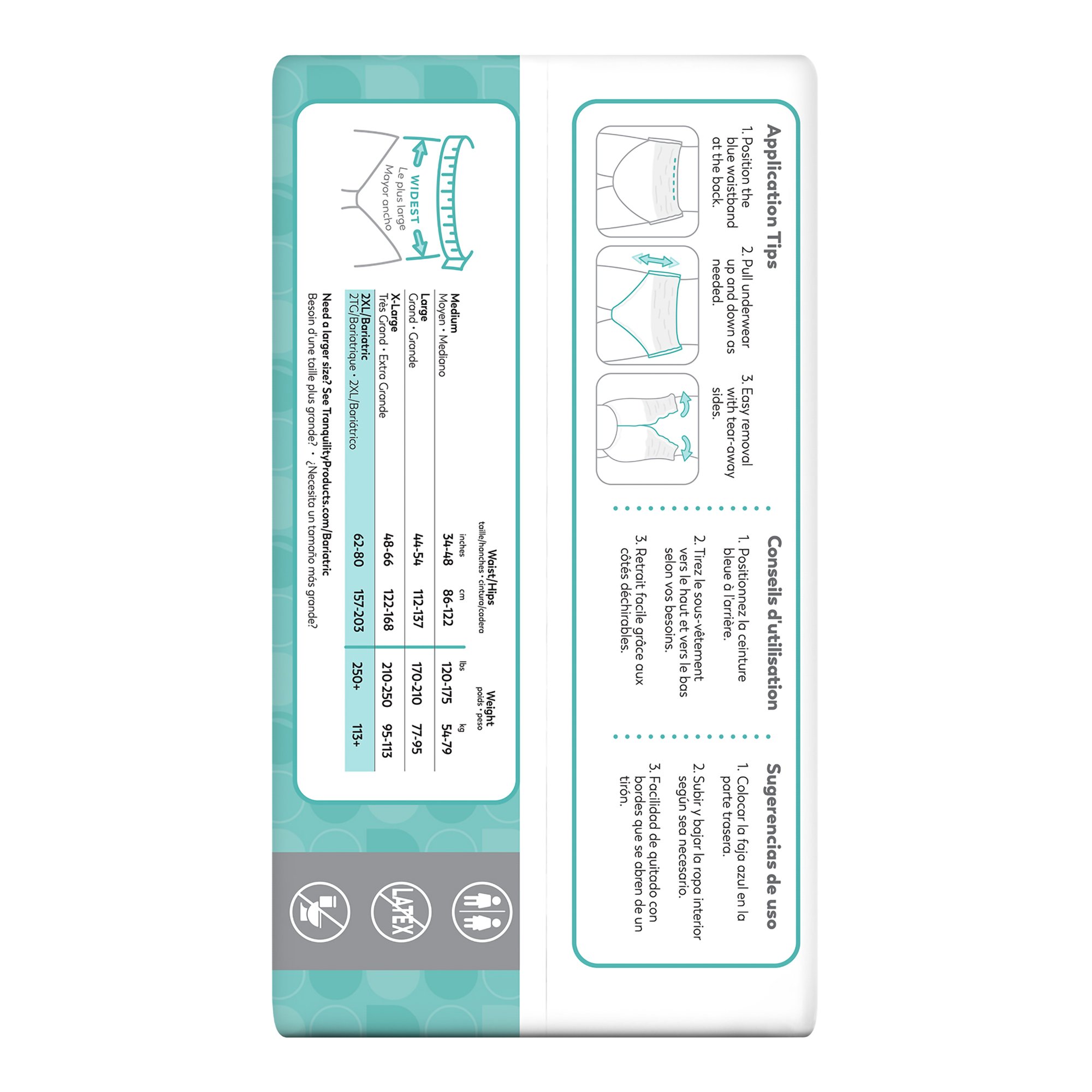 Principle Business Enterprises - 2608 Select® Heavy Protection Absorbent Underwear