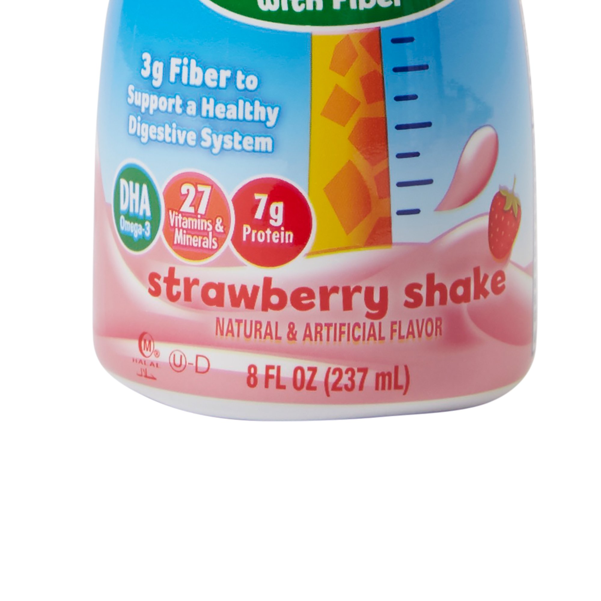 Abbott Nutrition - 56368 PediaSure® Grow & Gain with Fiber Strawberry Pediatric Oral Supplement